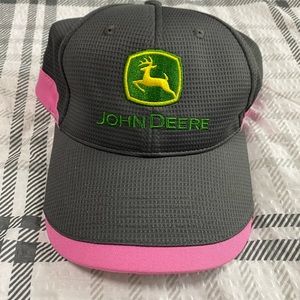 John Deere hat with Velcro close